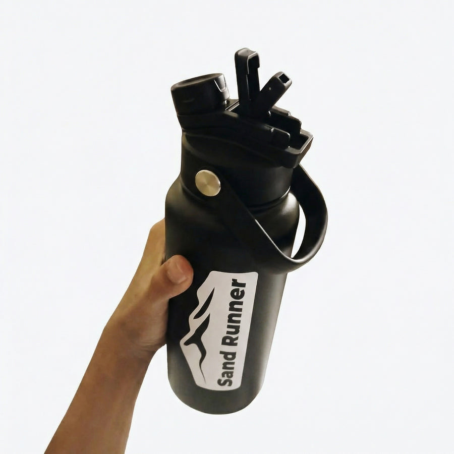 Insulated Stainless Steel Sports Water Bottle with Leakproof Lid