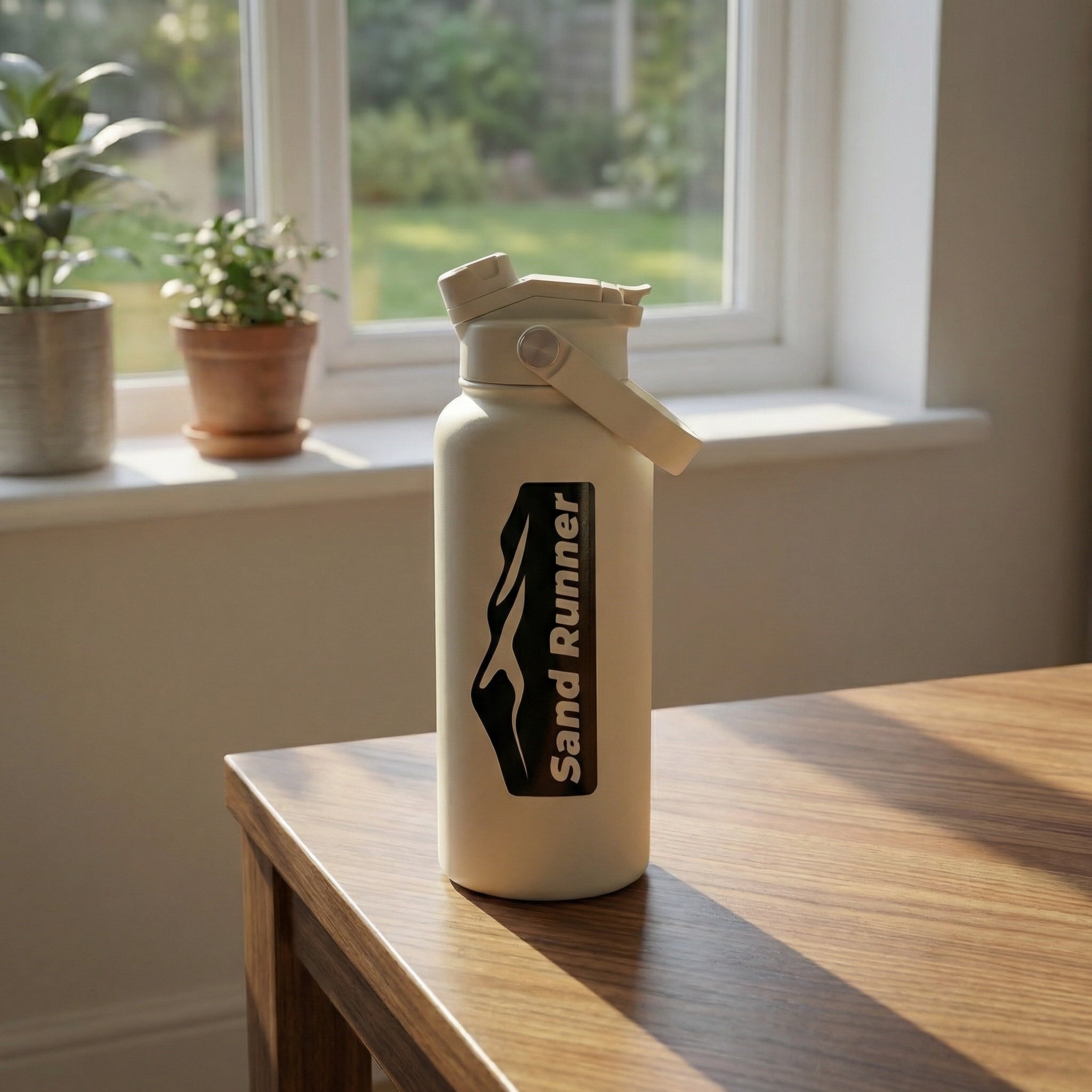 Insulated Stainless Steel Sports Water Bottle with Leakproof Lid