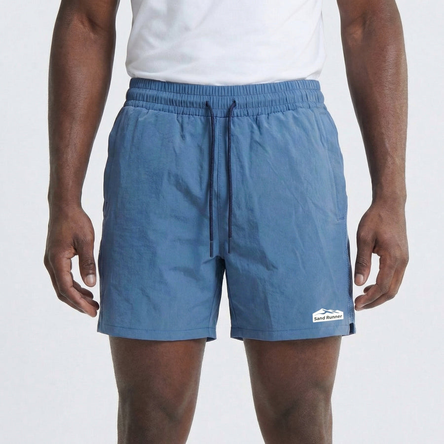 Men’s Lightweight Athletic Shorts with Elastic Waist and Pockets