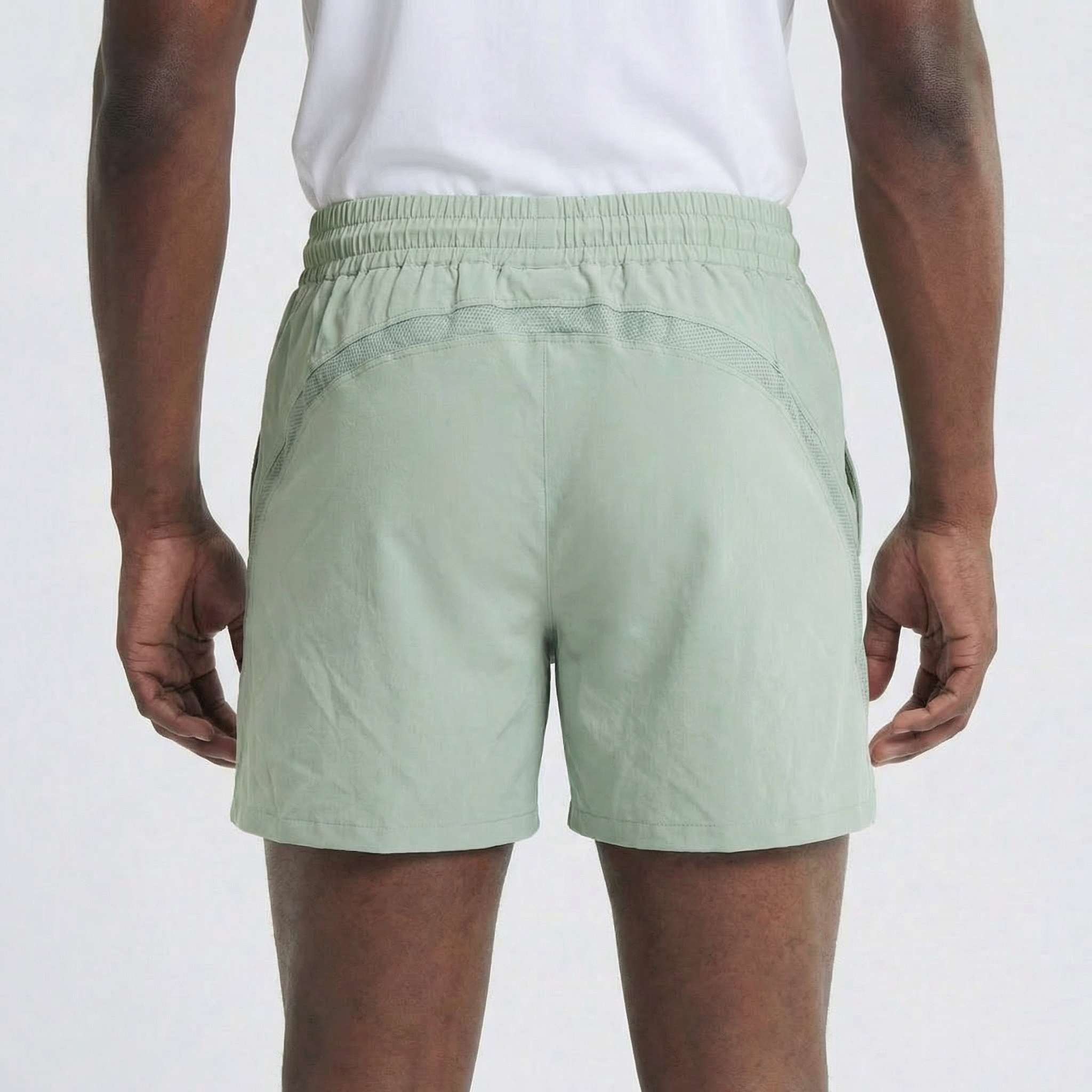 Men’s Lightweight Athletic Shorts with Elastic Waist and Pockets