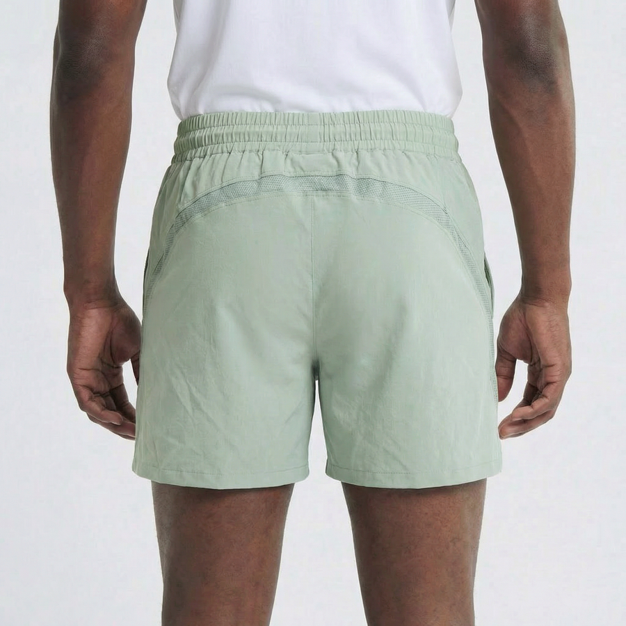 Men’s Lightweight Athletic Shorts with Elastic Waist and Pockets