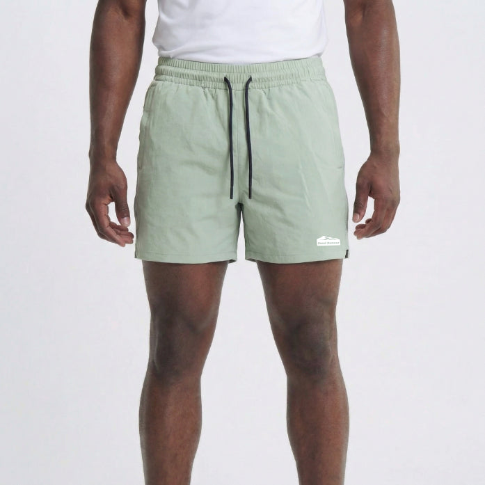 Men’s Lightweight Athletic Shorts with Elastic Waist and Pockets