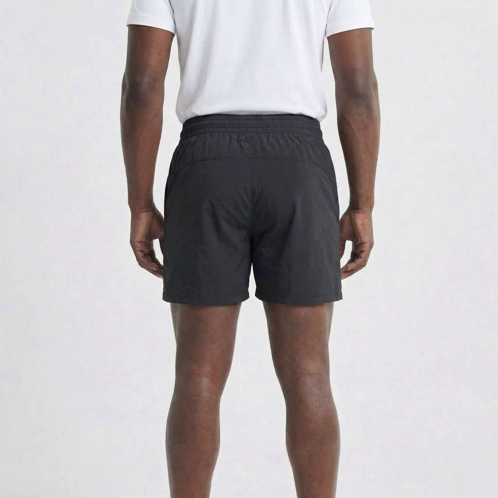 Men’s Lightweight Athletic Shorts with Elastic Waist and Pockets