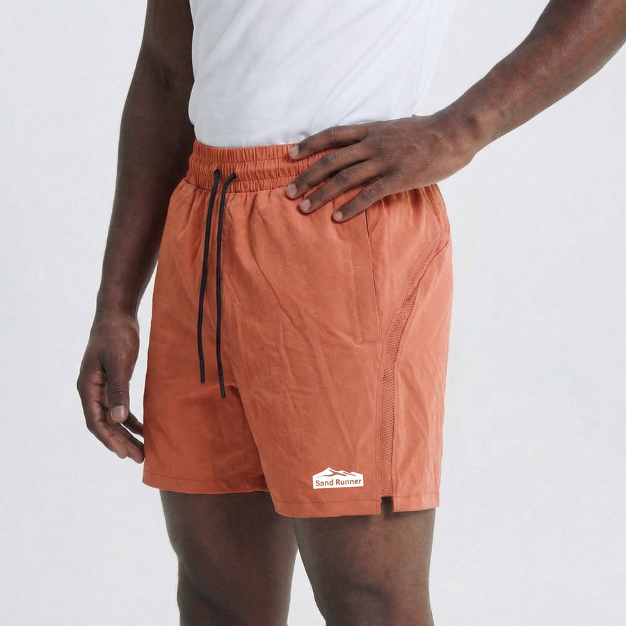 Men’s Lightweight Athletic Shorts with Elastic Waist and Pockets
