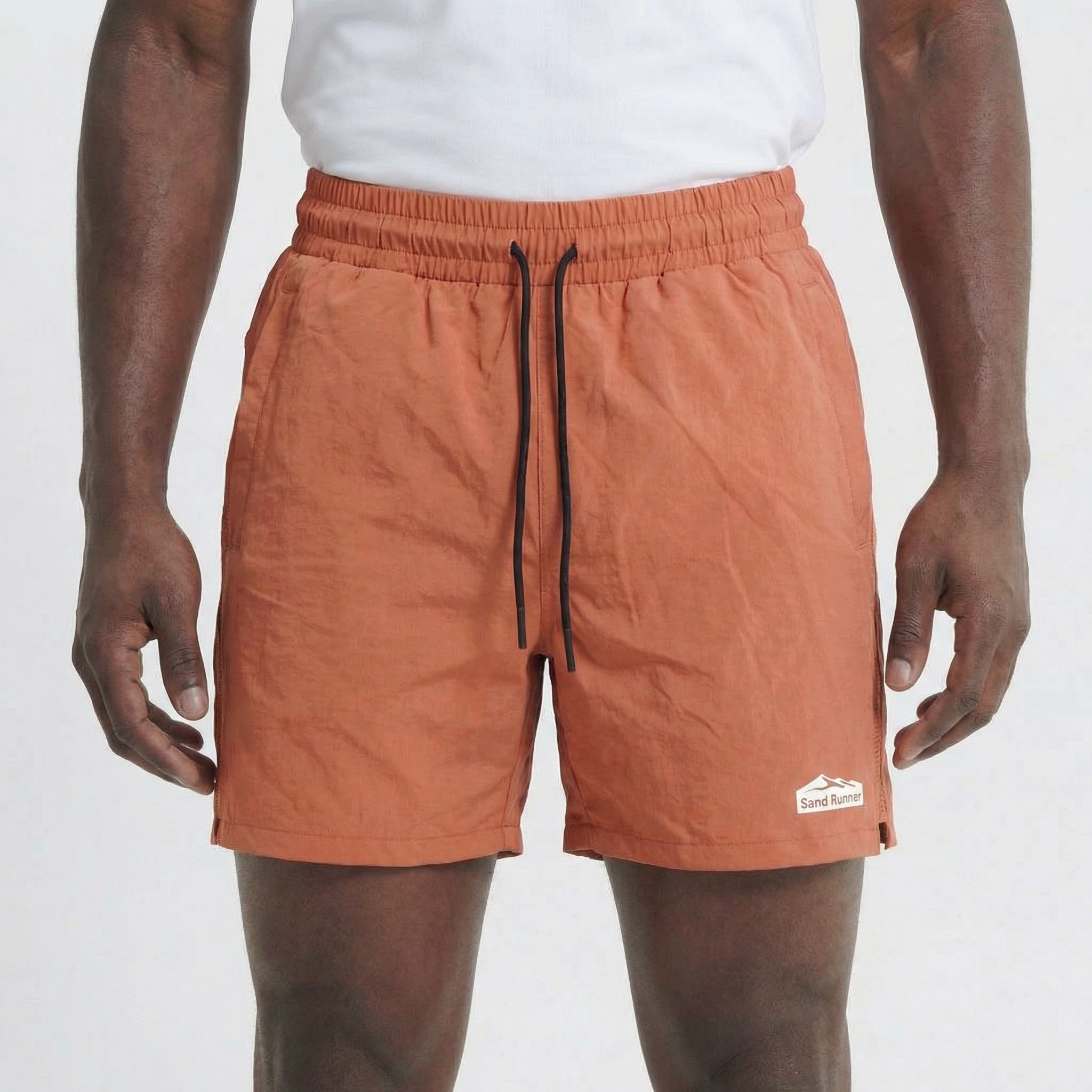 Men’s Lightweight Athletic Shorts with Elastic Waist and Pockets