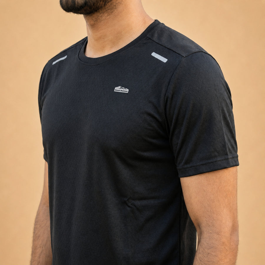 Men’s Reflective Quick-Dry Sports T-Shirt