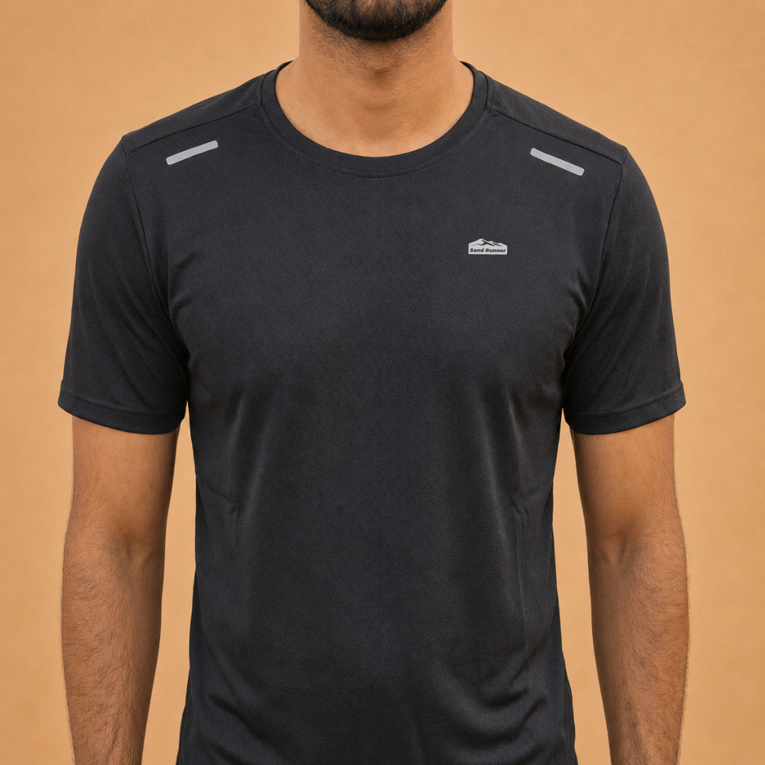 Men’s Reflective Quick-Dry Sports T-Shirt