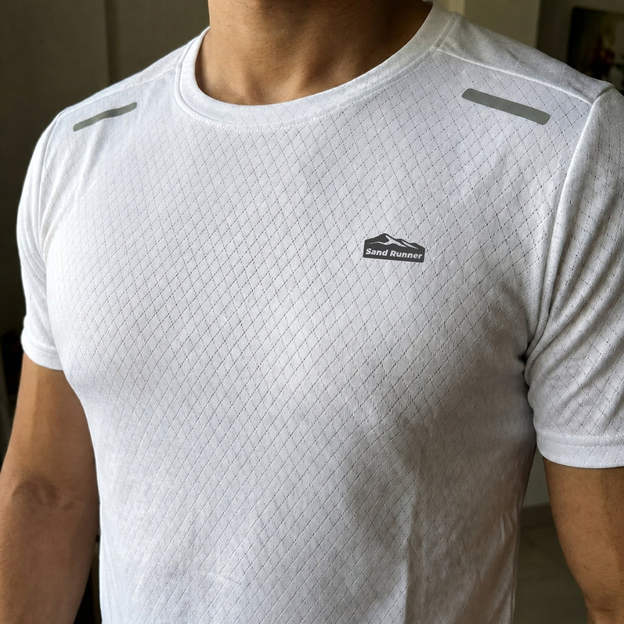 Men’s Reflective Quick-Dry Sports T-Shirt