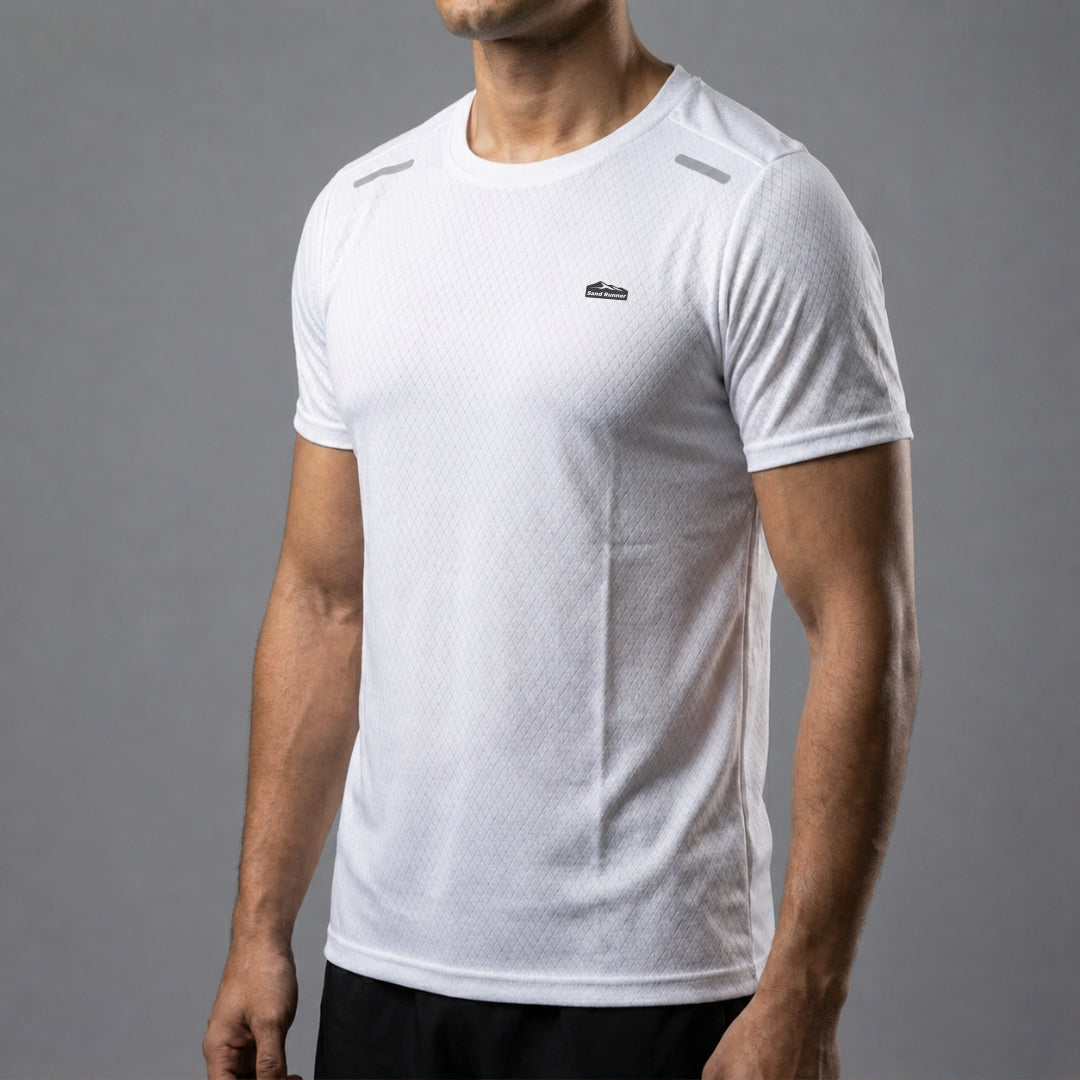 Men’s Reflective Quick-Dry Sports T-Shirt