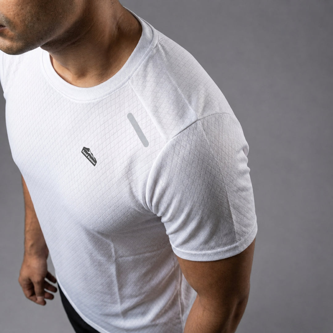 Men’s Reflective Quick-Dry Sports T-Shirt