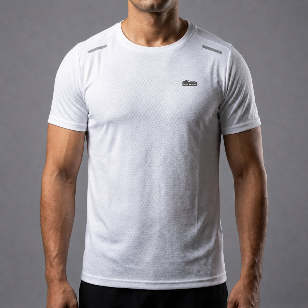 Men’s Reflective Quick-Dry Sports T-Shirt