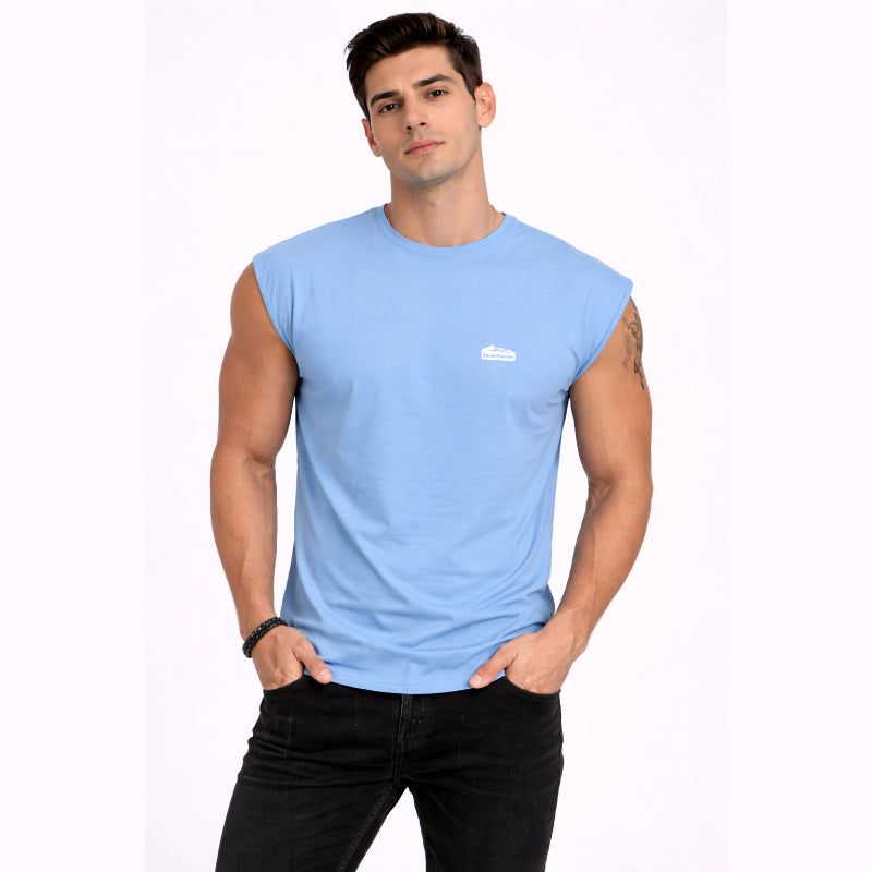 Men’s Sleeveless Performance Tee – Buttery Soft