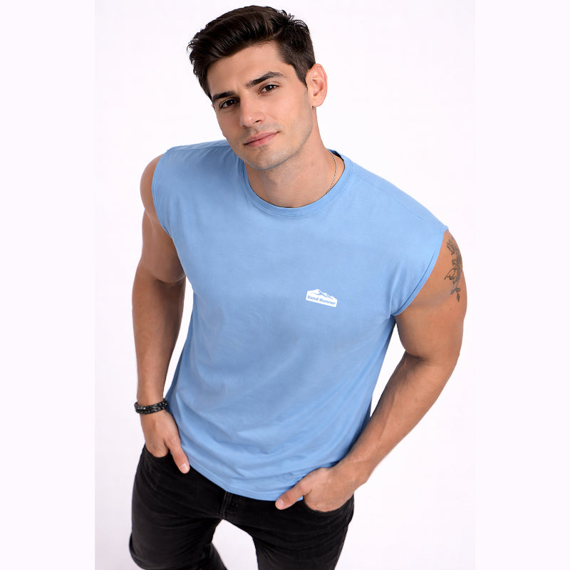 Men’s Sleeveless Performance Tee – Buttery Soft