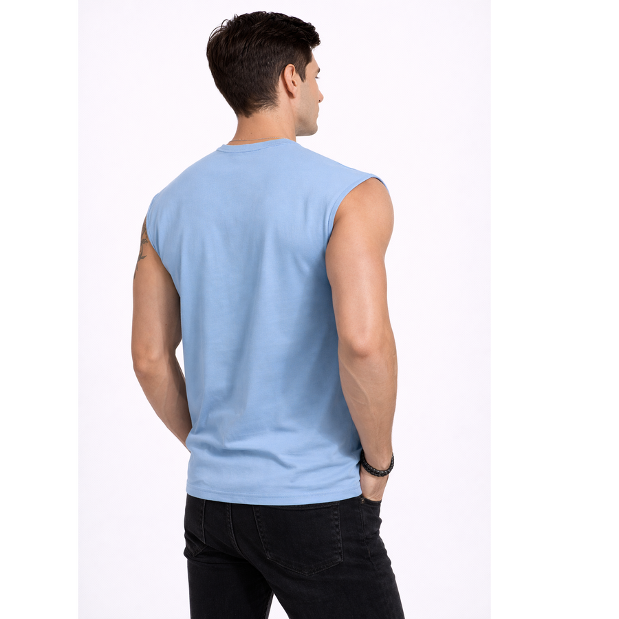 Men’s Sleeveless Performance Tee – Buttery Soft