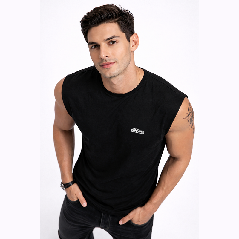 Men’s Sleeveless Performance Tee – Buttery Soft