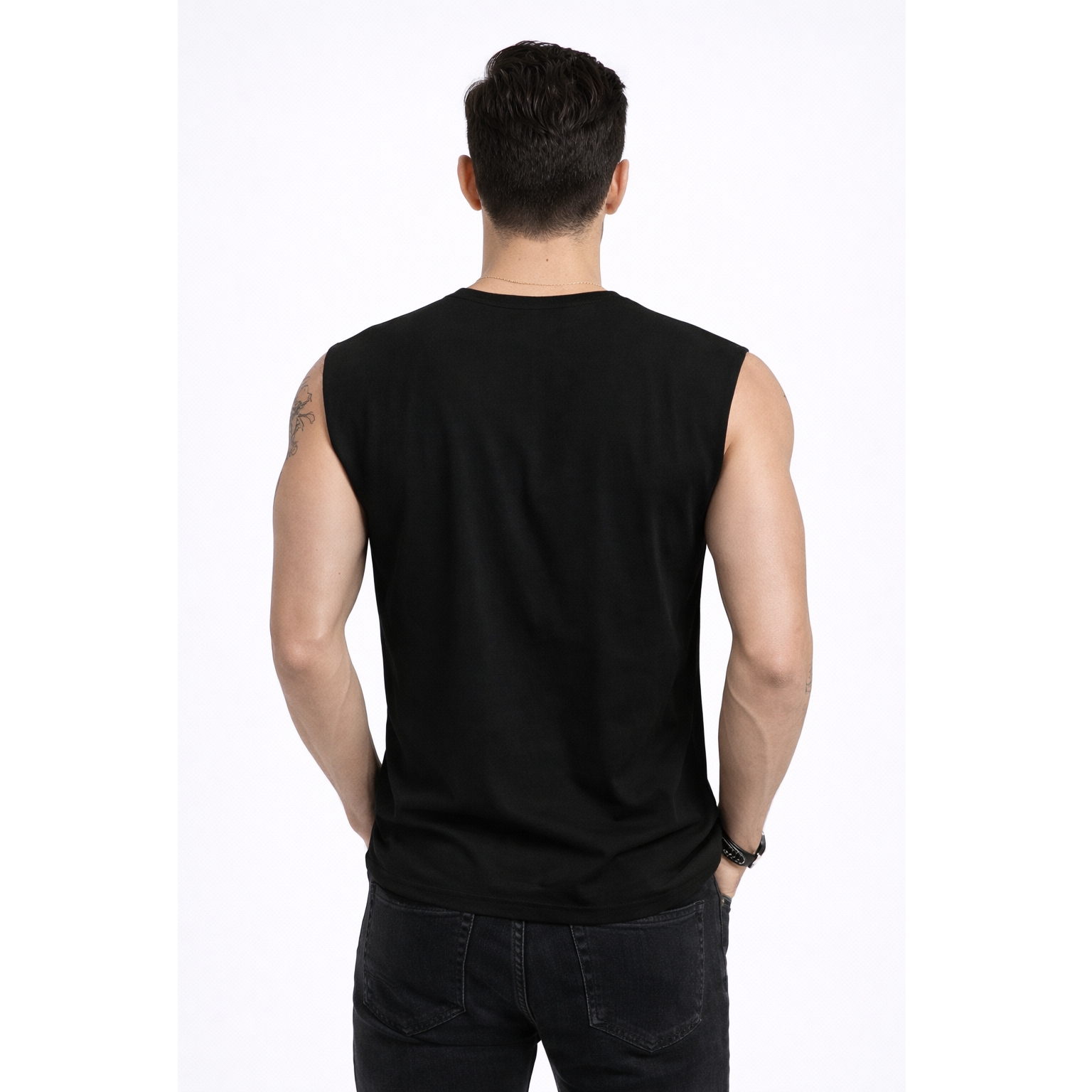 Men’s Sleeveless Performance Tee – Buttery Soft