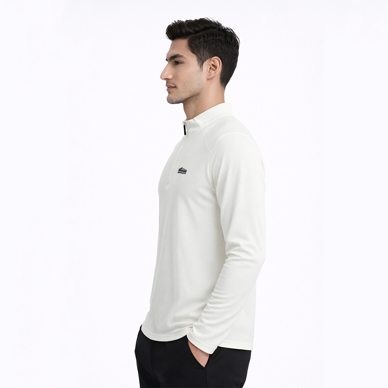 Men’s Long Sleeve Half-Zip Performance Top – Buttery Soft