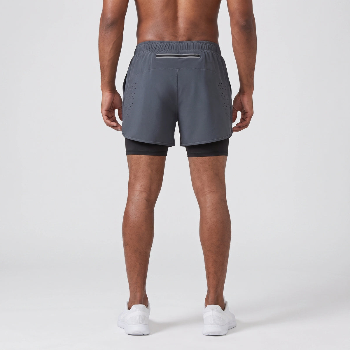 Men’s 2-in-1 Running Shorts with Inner Compression
