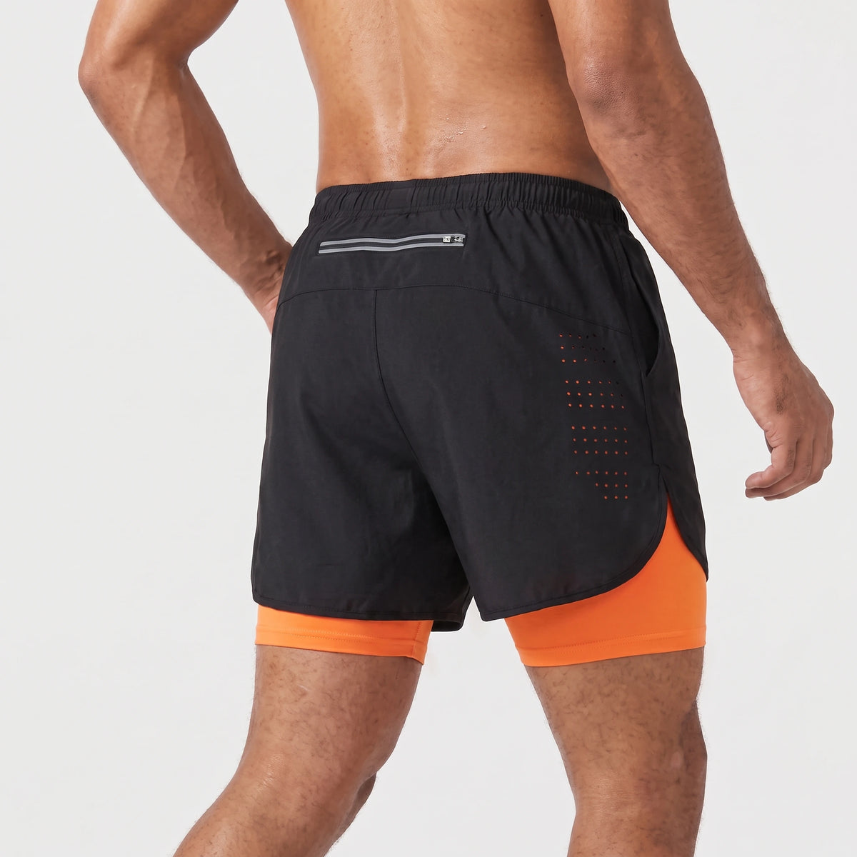 Men’s 2-in-1 Running Shorts with Inner Compression